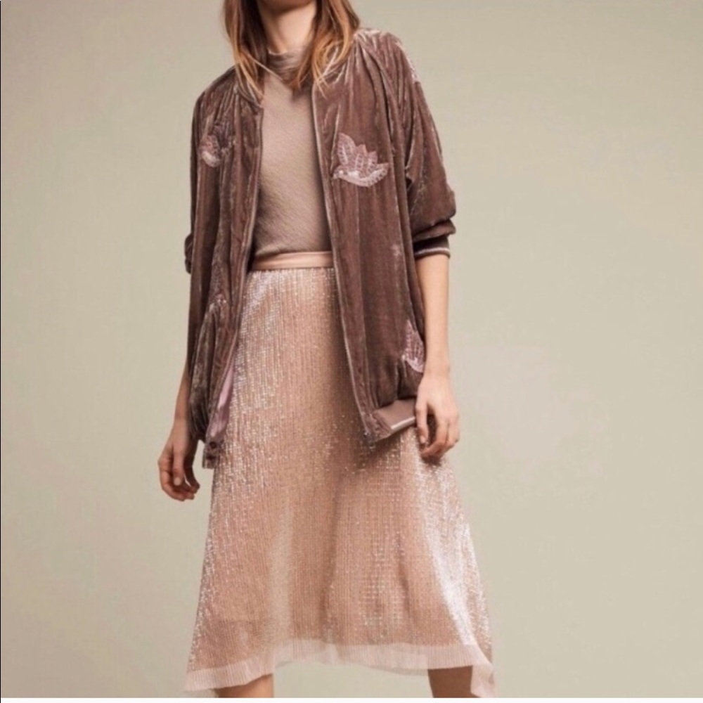 Anthropologie Hei Hei west end velvet bomber - Picture 4 of 8
